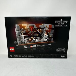 LEGO 75339 NISB Star Wars Death Star Trash Compactor Diorama Building Set